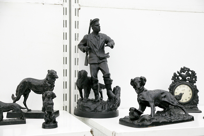 Экспозиция музея собак на интернациональной выставке собак "Огни Прикамья - 2014"